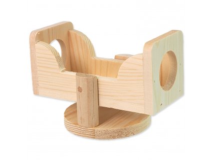 Hračka EPIC PET dřevěná - houpačka 15 cm