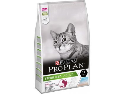 PRO PLAN Cat Sterilised Treska a Pstruh 10 kg