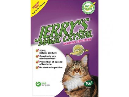 Kočkolit Jerrys Magic Crystals 16l Levandule