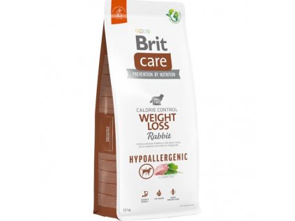 Brit Care Dog Hypoallergenic Weight Loss Rabbit 12 kg