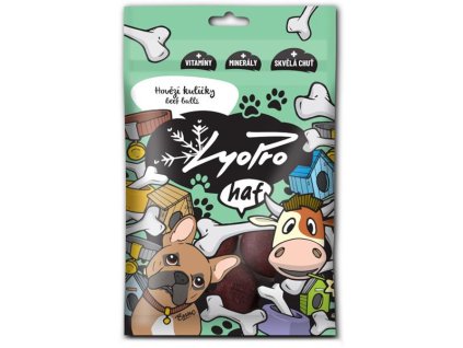 LyoPro Dog Hovězí kuličky 70 g