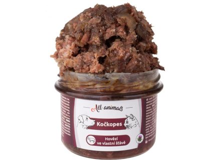 117754 all animals kockopes sklo hovezi ve vl stave 200g