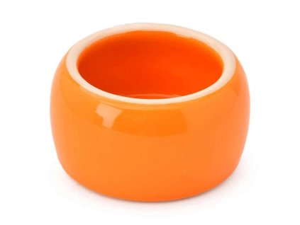 Miska hlod. keramická oranžová Nobby 125 ml