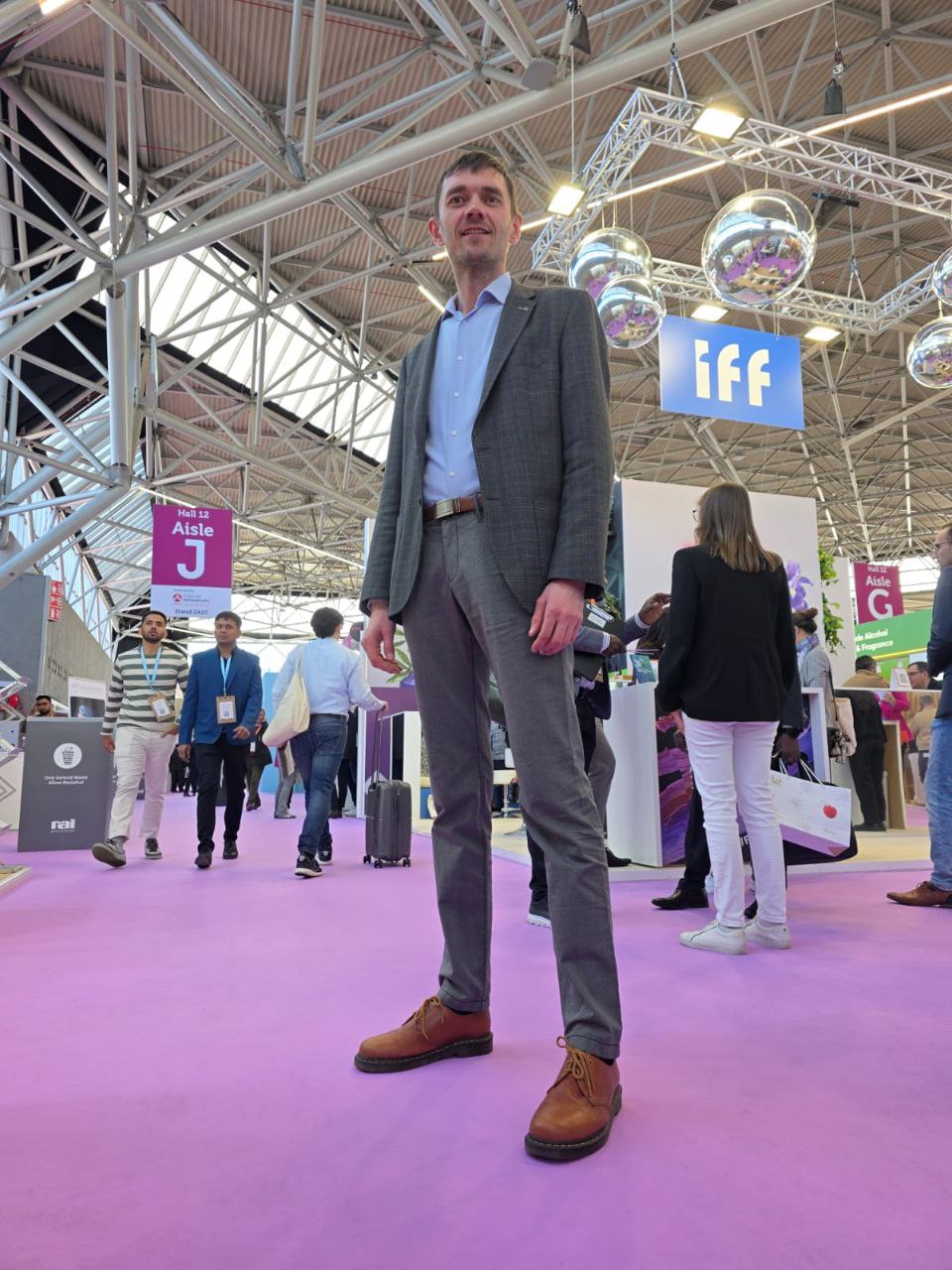 Aroma Global & Aroma Nova auf der Messe In-Cosmetics Global in Amsterdam.