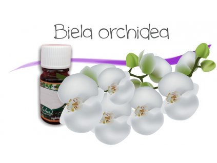 Aróma olej Biela orchidea