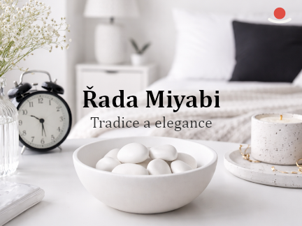 Aromakámen Miyabi v bílé elegantní ložnici