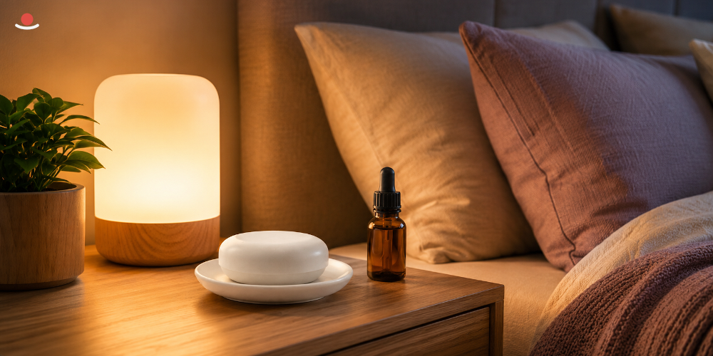aroma kámen v ložnici způsobuje lepší spánek