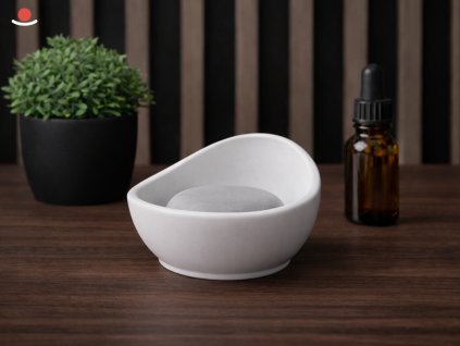 Bílý Mizu s šedým aromakamenem