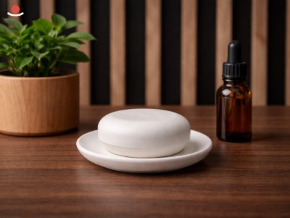 Bílý Maru s bílým aromakamenem