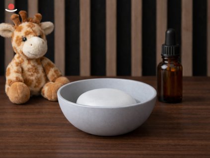 Světle šedý Miyabi s bílým aromakamenem