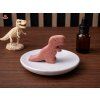 Růžový aroma kámen Deino v bílé Maru - Tyranosaurus