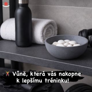 🏋️‍♀️ Aromaterapie nepatří jen do lázní. Správně zvolená vůně dokáže nastartovat hlavu před cvičením, udržet vás v zóně...