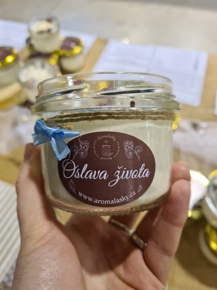 Svíčka "OSLAVA ŽIVOTA"