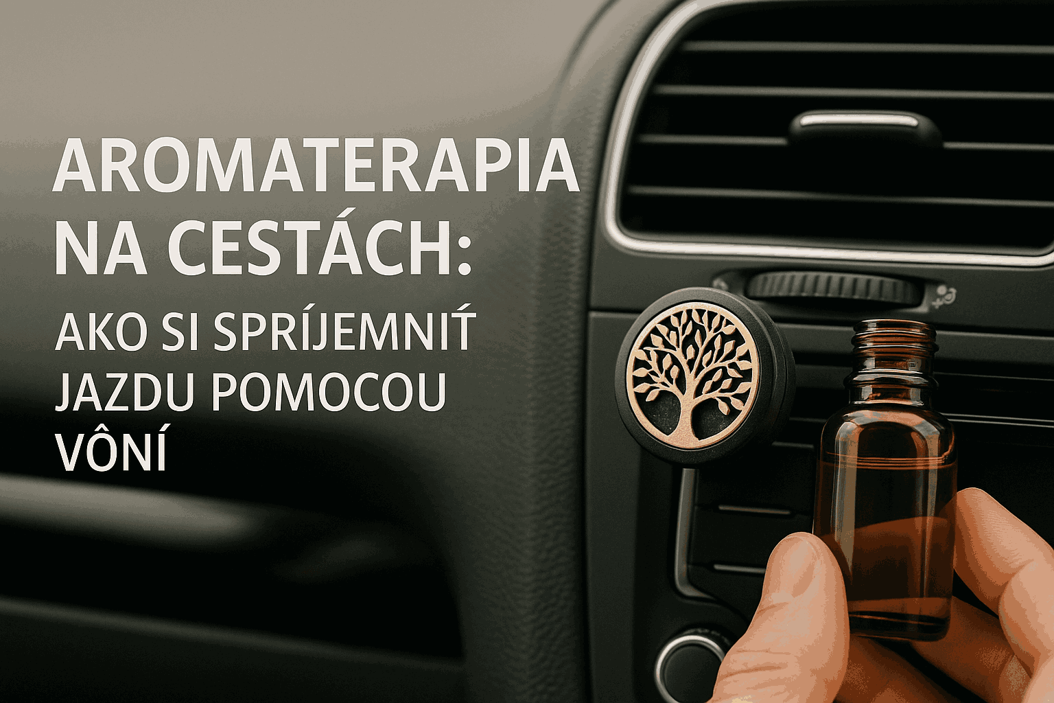 Aromaterapia na cestách: Ako si spríjemniť jazdu pomocou vôní