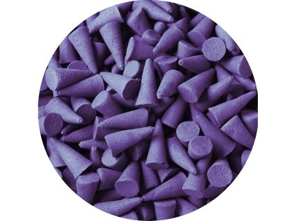 Vonné kužele - Fialka 20ks