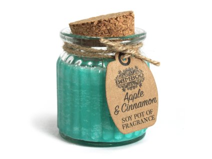 Mini Sójová Sviečka - Jablko a Škorica