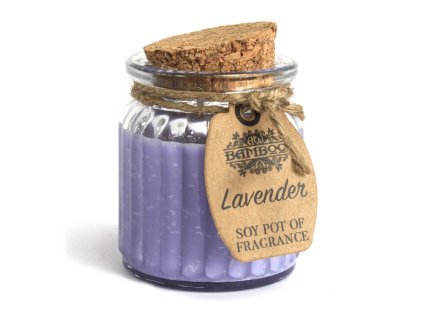 Mini Sójová Sviečka - Levanduľa