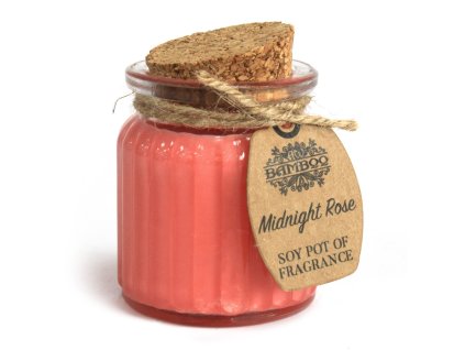 Mini Sójová Sviečka - Polnočná Ruža