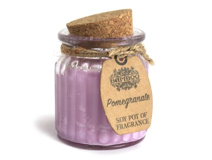 Mini Sójová Sviečka - Granátové Jablko