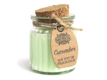 Mini Sójová Sviečka - Uhorka