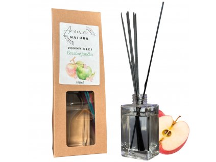 Vonný Olej s Tyčinkami - Čerstvé Jablko