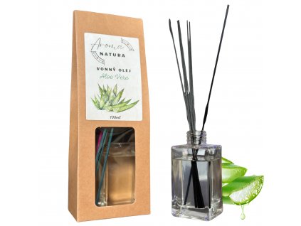 Vonný Olej s Tyčinkami - Aloe Vera