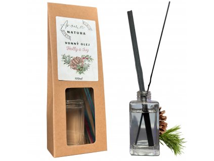 Vonný Olej s Tyčinkami - Holly a Ivy