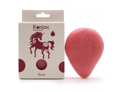 Japonská Konjac špongia - Ruža