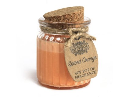 Mini Sójová Sviečka - Pomaranč a Korenie