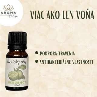 🌿 Viac ako len vôňa! 🌿 Bergamotový esenciálny olej je nielen osviežujúci, ale aj plný benefitov pre telo a myseľ. 💚 ✨...