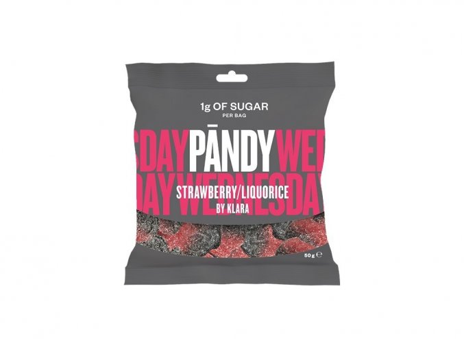 6082 827 pandy candy strawberry liquorice 50g
