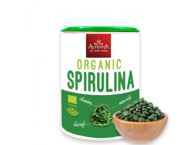 1235 altevita bio organic spirulina 160g 320 tabliet