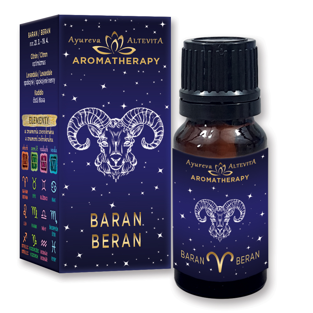 Altevita směs esenciálních olejů ASTRO - BERAN (ARIES) 10ml