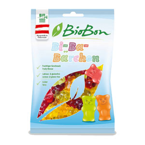 BIOBON Bonbóny Gumové medvídci BIO 100g