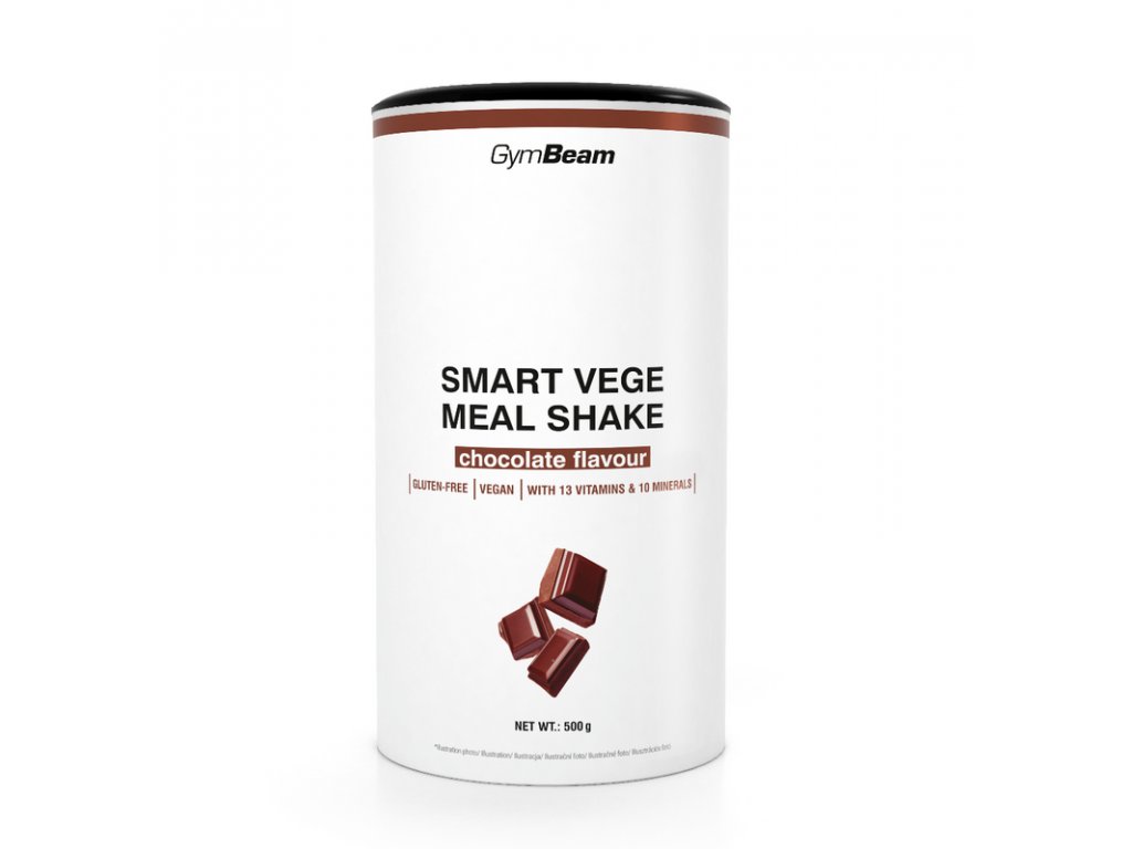 GymBeam Smart Vege Meal Shake čokoláda 500g