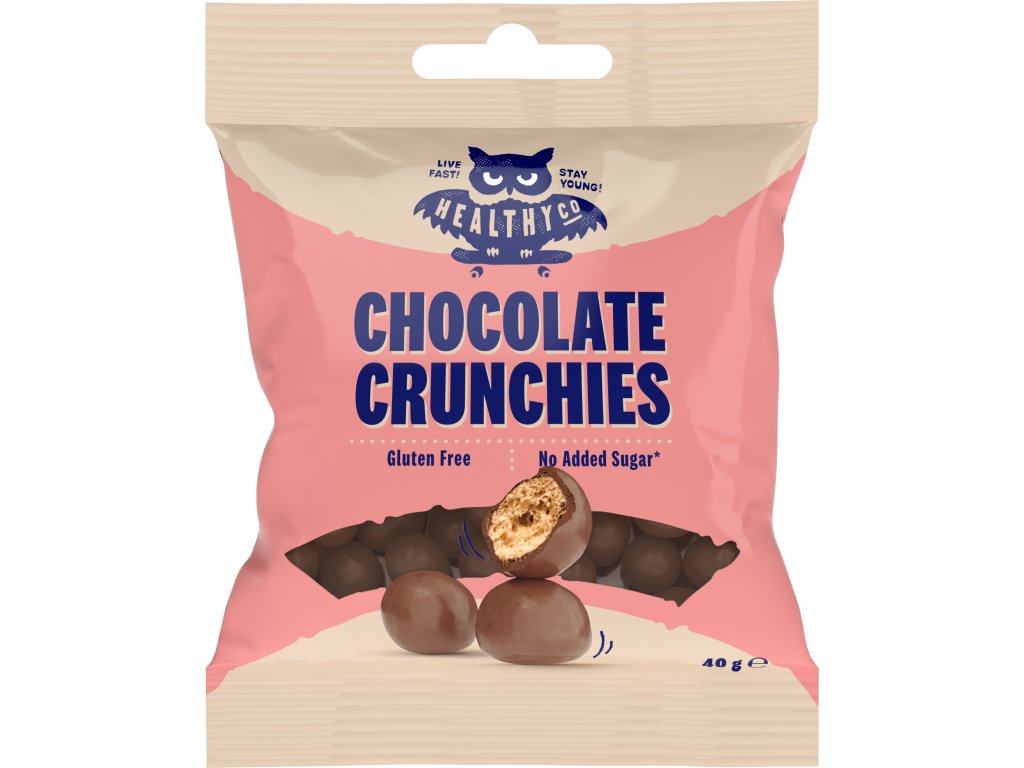 HealthyCo CHOCOLATE CRUNCHIES 40G