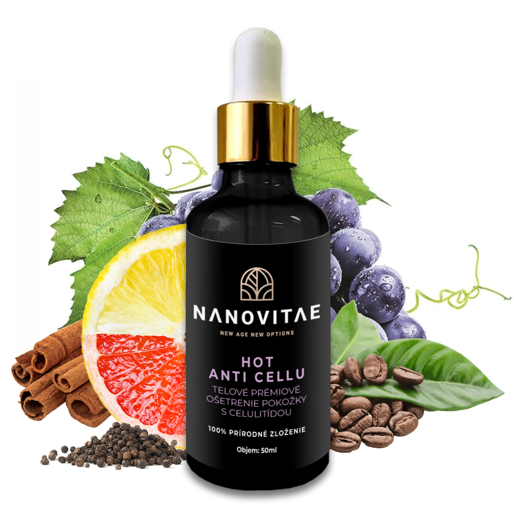 Nanovitae HOT ANTI CELLU Tělové prémiové ošetření pokožky s celulitidou 50ml