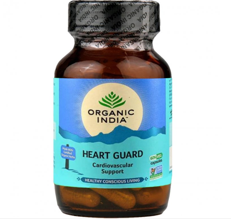 Organic India Organic Indie Heart Guard – kardiovaskulární systém 60 kapslí
