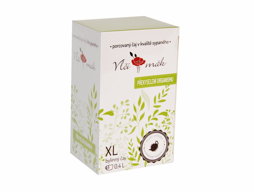 Vlčí Mák XL čaj Překyselení organismu 20 sáčků