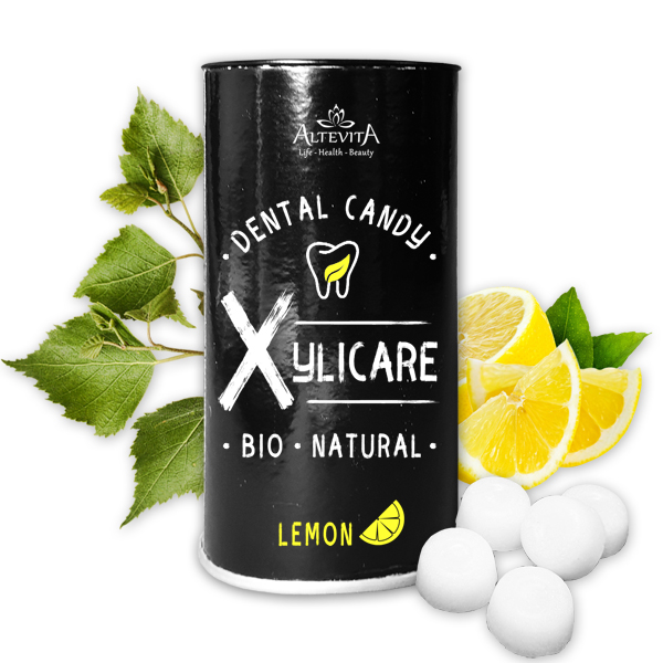 2 + 1 zdarma Altevita BIO XYLICARE Lemon 25ks