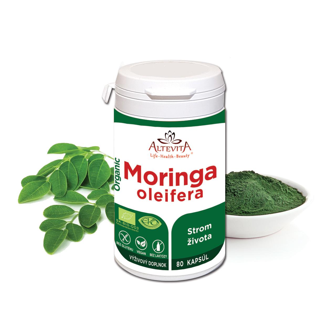 Altevita BIO Moringa 80 kapslí