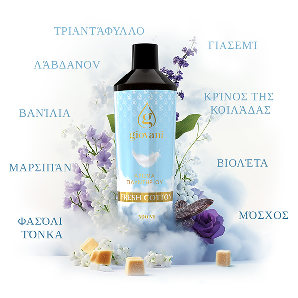 Συστατικά του αρώματος FRESH COTTON