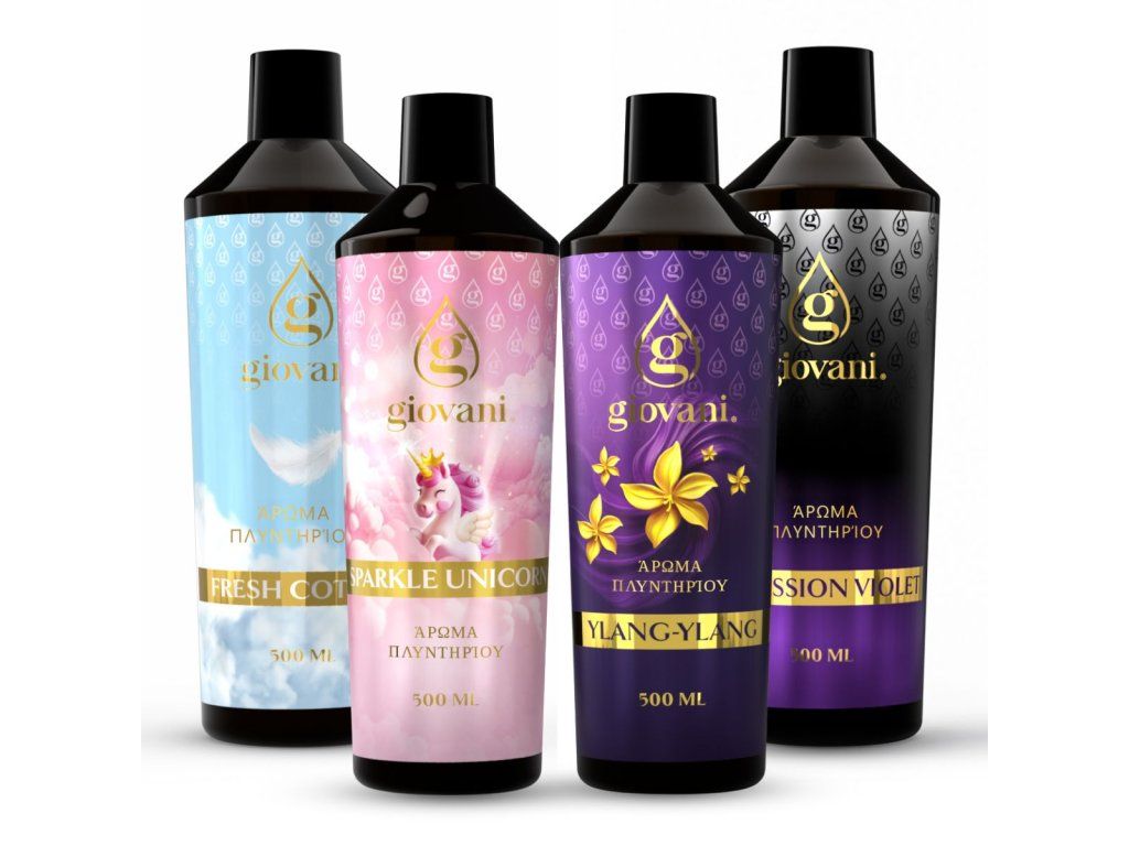 Πακέτο με τα πιο αγαπημένα αρώματα Giovani 500ml