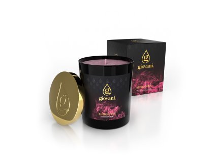 Πολυτελές αρωματικό κερί Giovani BUBBLE PINK