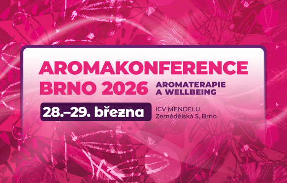 Aromakonference Brno otevře téma wellbeingu, traumatu a práce s psychikou pomocí vůní