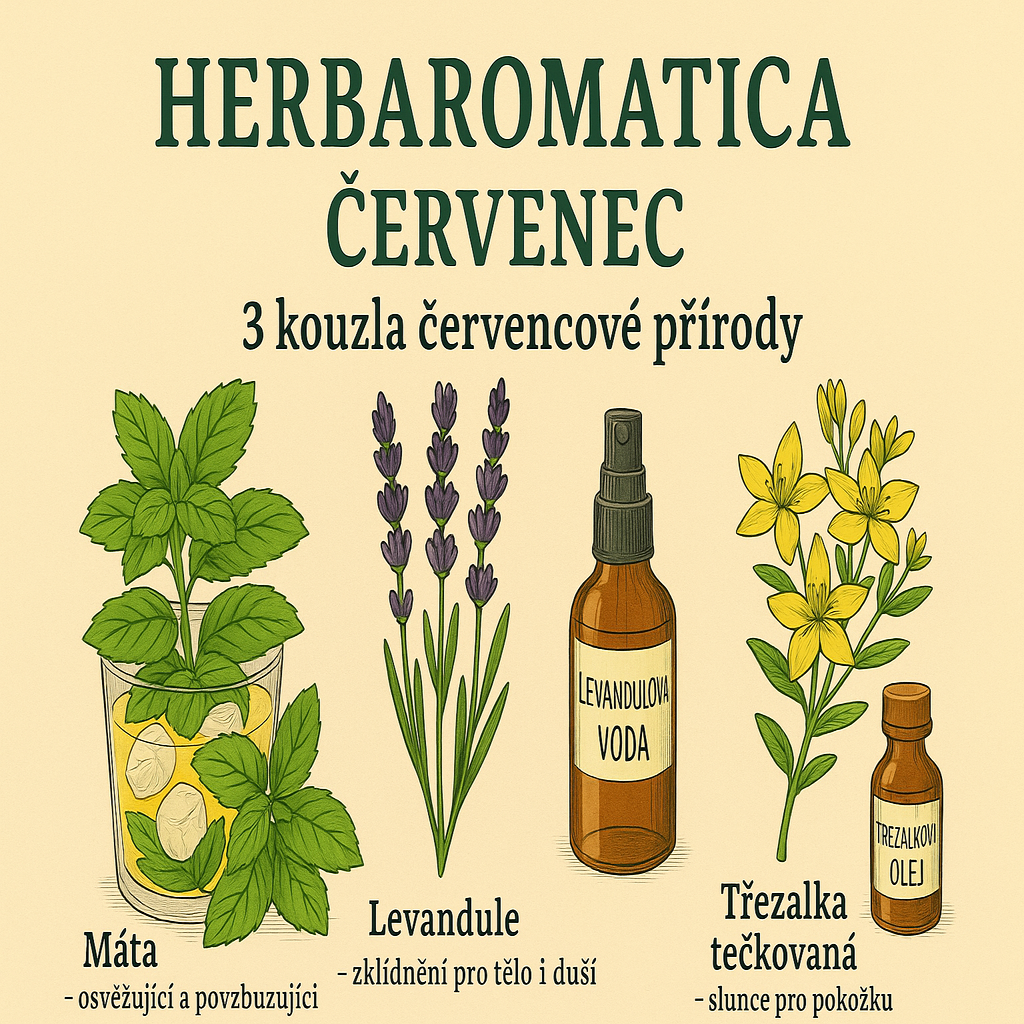🌿 Herbaromatica: 3 kouzla červencové přírody