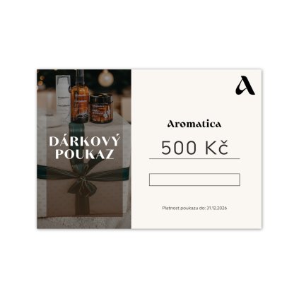 Dárkový poukaz na 500 Kč