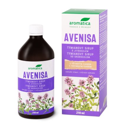 Avenisa - tymiánový sirup s jitrocelem