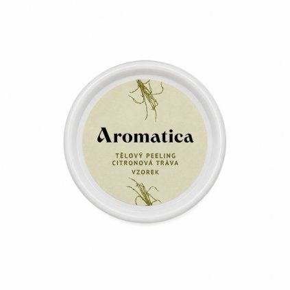 BIO tělový peeling citronová tráva miniatura 10 ml