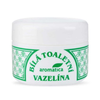 Bílá toaletní vazelína s vitaminem E
